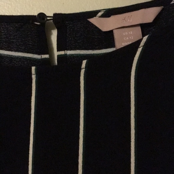 H&M Pin Stripe Blouse - Picture 3 of 4